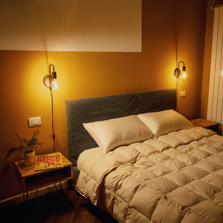 down duvet Giglio di Monte: 90% goose down organic cotton | Piumarte