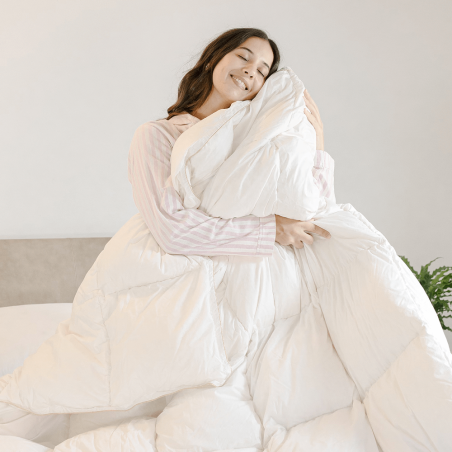 Piumone Bella di Notte: 100% Piumino d'Oca White - inverno | Piumarte