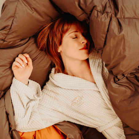 Arcobaleno Trapunta Calda Letto 90% Piumino Europeo | Piumarte