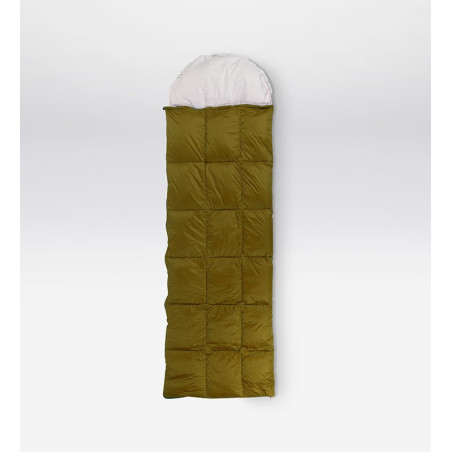 sleeping bag 80% goose down, light, compressible, ideal for trekking