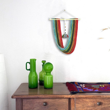 DECORO DA PARETE  MACRAME' 1