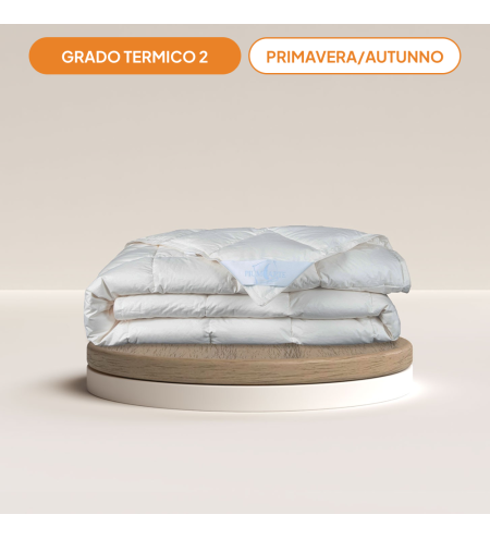 down duvet Giglio di Monte: 90% goose down organic cotton | Piumarte