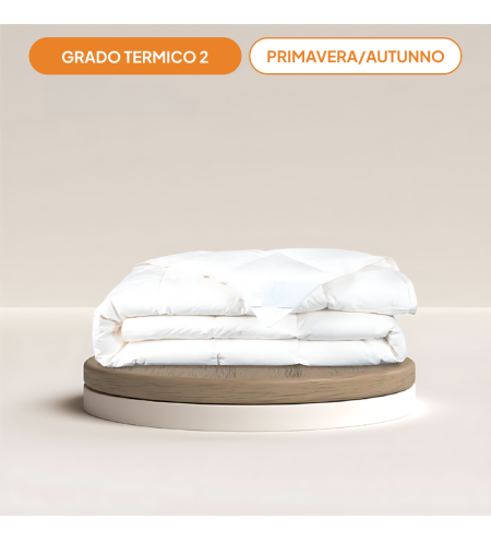 Down duve Giglio di Campo: 90% recycled down and Percale | Piumarte