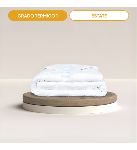 duvet Bucaneve: 100% goose down e Satin white summer | Piumarte