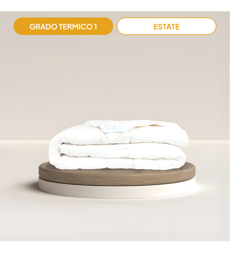 Duvet Bella di Notte: 100% White goose down - summer | Piumarte