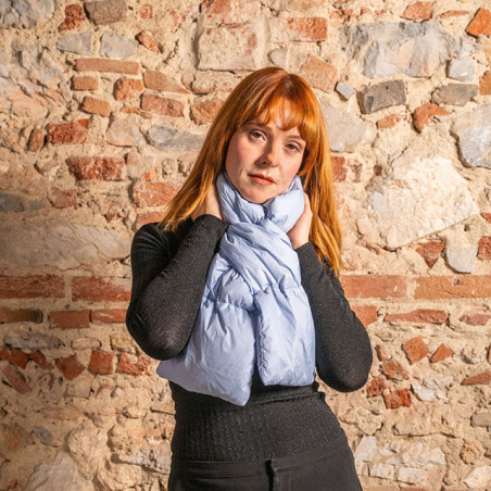 goose down scarf - small and  Practical | Piumarte