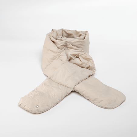 Down scarf, Warm light and compressible - long and practice | Piumarte