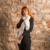 Down scarf, Warm light and compressible - long and practice | Piumarte