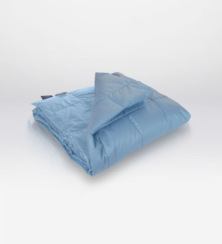 Plaid Trapuntato Quiet: 100% Piumino d'Oca e Cotone | Piumarte