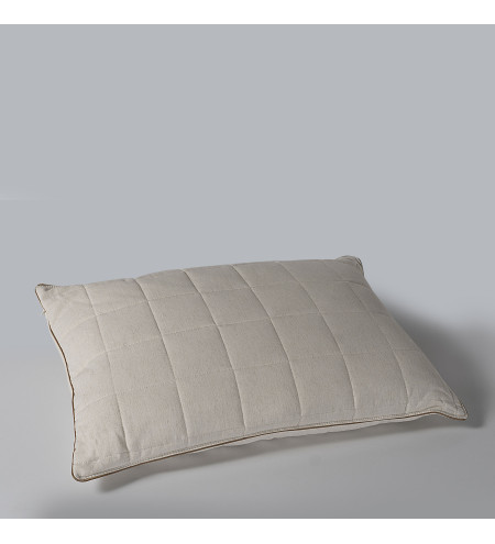 Cuscino LINUM: 50% LINO 50%COTONE - sostenuto | Piumarte-Cinelli