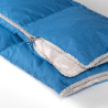 Sacco a pelo in piumino d’oca con rivestimento in cotone colore BLU' ELETTRICO 08