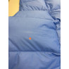Sacco a pelo in piumino d’oca con rivestimento in cotone colore BLU' ELETTRICO 08