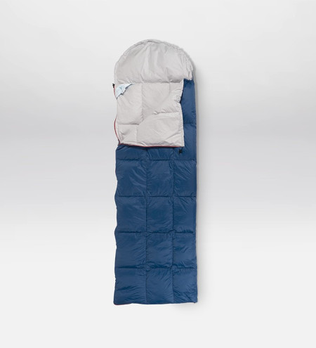 sleeping bag 80% goose down, light, compressible, ideal for trekking