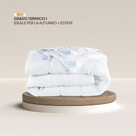 Piumone 4 Stagioni Economico Papavero: 70% Piumino d'Oca | Piumarte