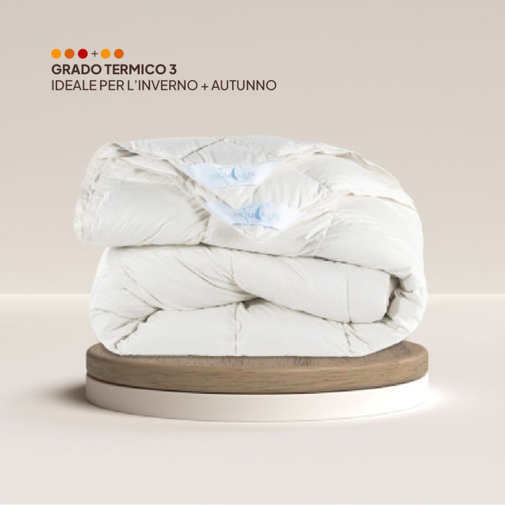 Piumone 4 Stagioni Riciclato Giglio di Campo: 90% Piumino | Piumarte 4 stagioni 90% piumino RICICLATO GRS tess. 100% cotone non sbiancato - art. GIGLIO DI CAMPO. Piumone 4 Stagioni Riciclato Giglio di Campo: 90% Piumino | Piumarte