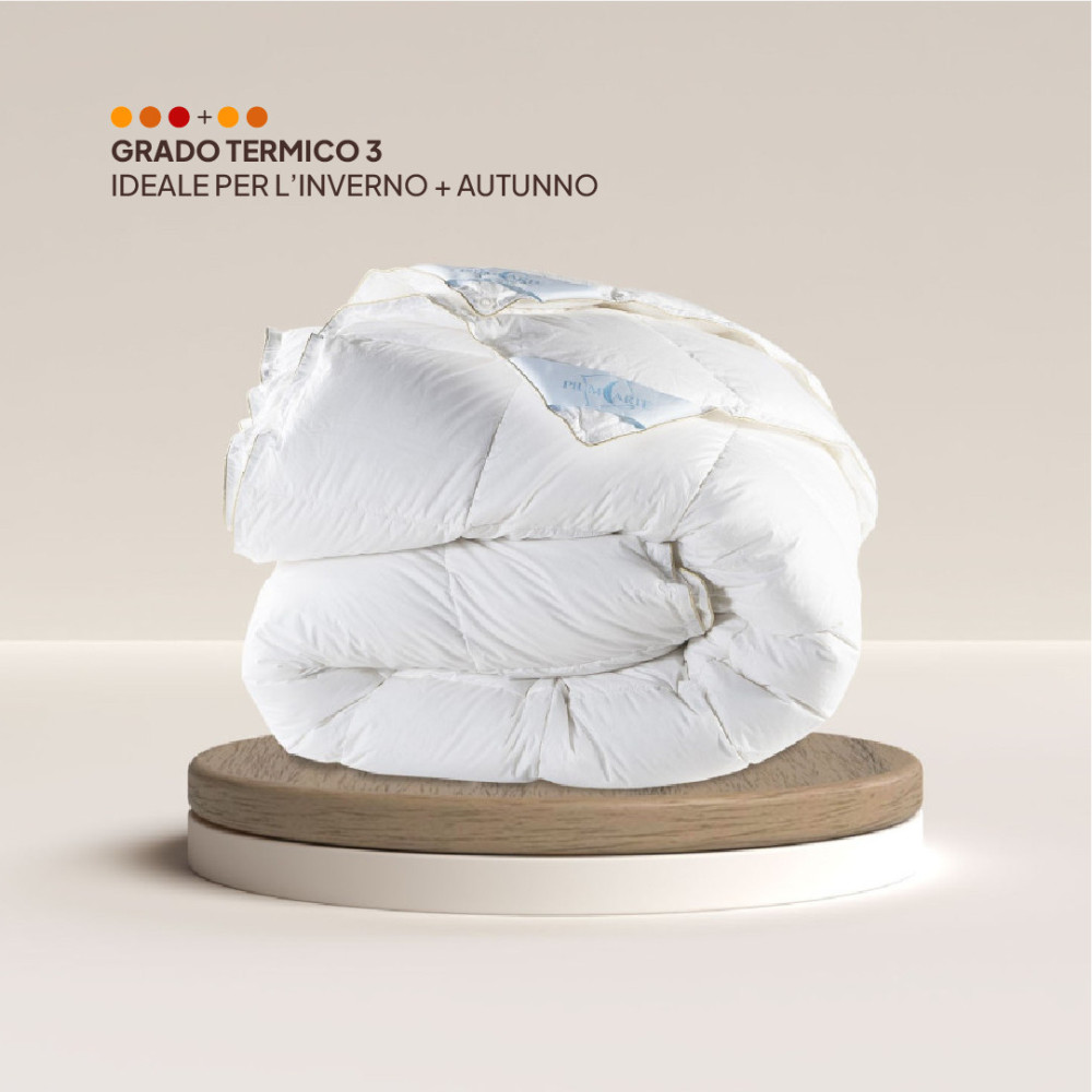 Piumone 4 Stagioni Bella di Notte: 100% Piumino d'Oca | Piumarte 4 stagioni 100% piumino WHITE e ULTRALIGHT art. BELLA DI NOTTE. Piumone 4 Stagioni Bella di Notte: 100% Piumino d'Oca | Piumarte
