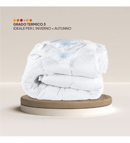 Piumone 4 Stagioni Bucaneve: 100% Piumino d'Oca e Satin | Piumarte