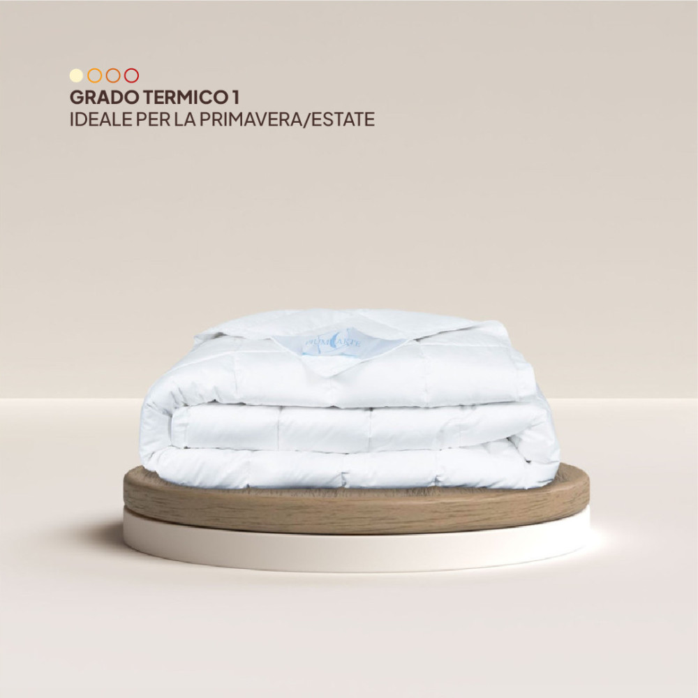 Piumone 70% piumino d'oca - tess TELA Bianca - art. PAPAVERO - ESTIVO Piumone 70% piumino d'oca - tess TELA Bianca - art. PAPAVERO - ESTIVO. Piumone 70% piumino d'oca - tess TELA Bianca - art. PAPAVERO - ESTIVO