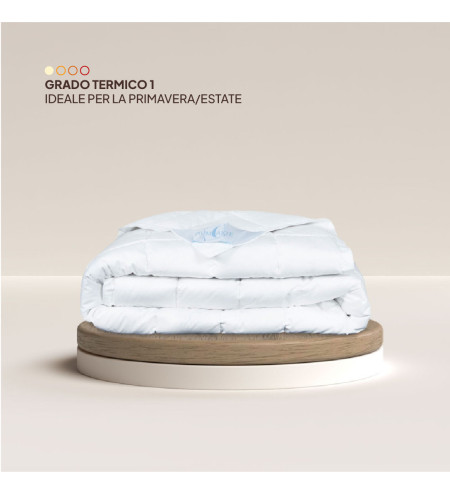 Piumone Giglio di Mare: 90% Piumino d'Oca e Percalle estate | Piumarte