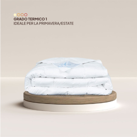 Piumone Giglio di Mare: 90% Piumino d'Oca e Percalle estate | Piumarte