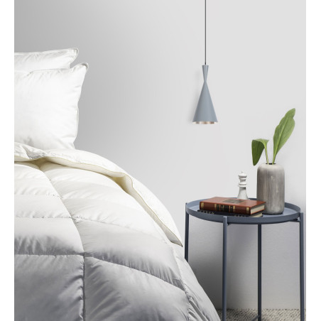 Piumone 100% piumino d'oca WHITE - ULTRALIGHT  tess. Batista -art. BELLA DI NOTTE - INVERNALE