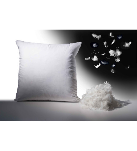 Neutral FEATHER cushion – RECTANGULAR – Art. Mughetto