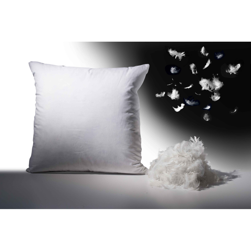 Neutral FEATHER cushion – RECTANGULAR – Art. Mughetto. Neutral FEATHER cushion – RECTANGULAR – Art. Mughetto